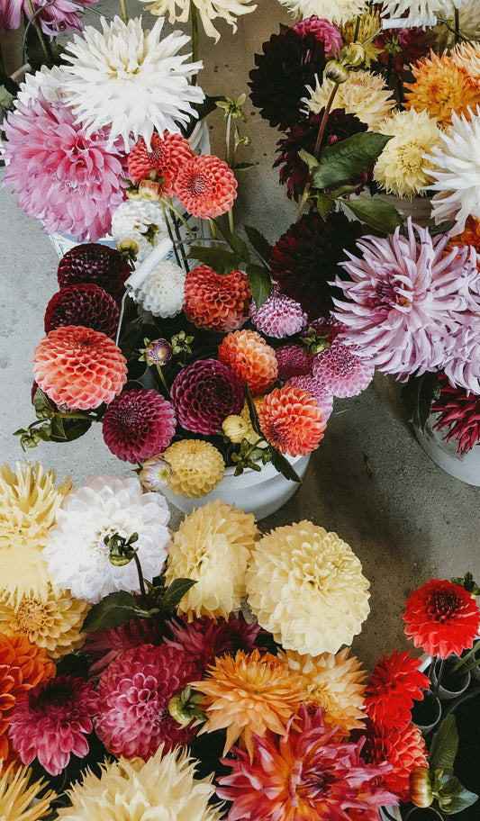 Seasonal Floral Bucket